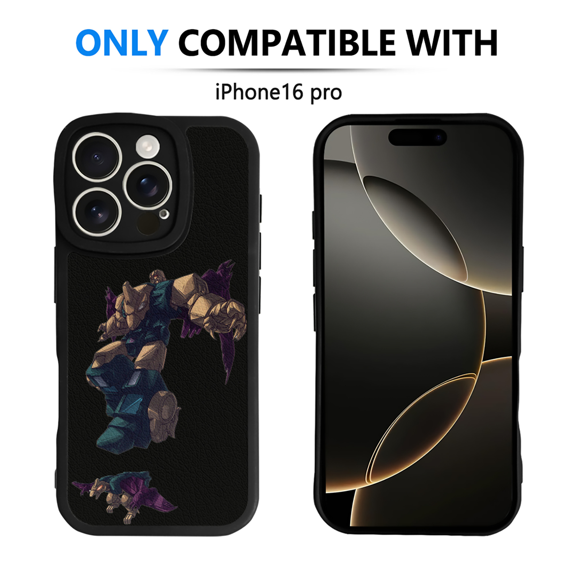 （画像用）  【iPhone 16シリーズ対応】シリコンスマホケース（レザー調） 材質：シリコン